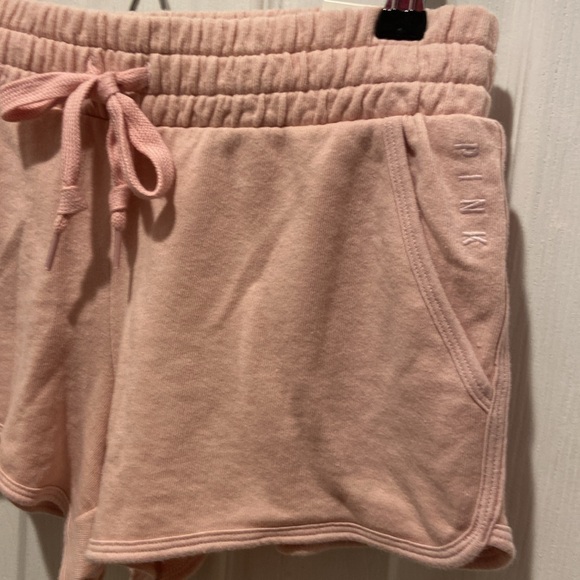 NWT Victoria’s Secret PINK Blush Pink Pocket Varsity Shorts - Picture 3 of 16